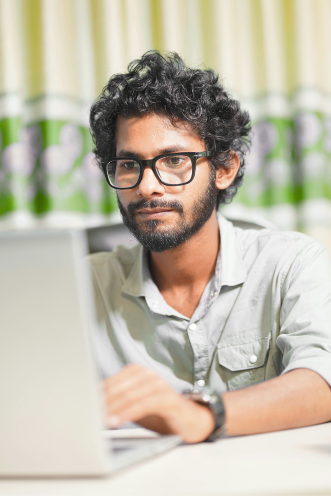 an indian web designer